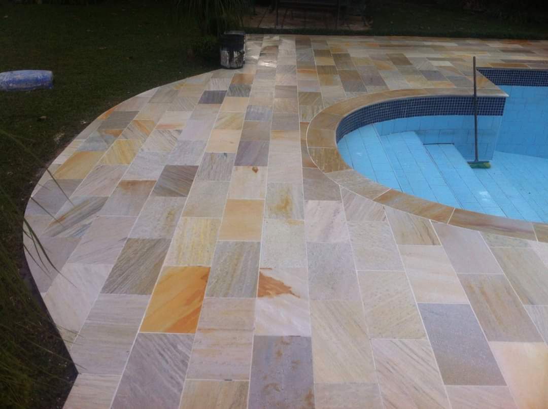 Pedra Serrada São Tomé 15x30 Mesclada - Imagem 2