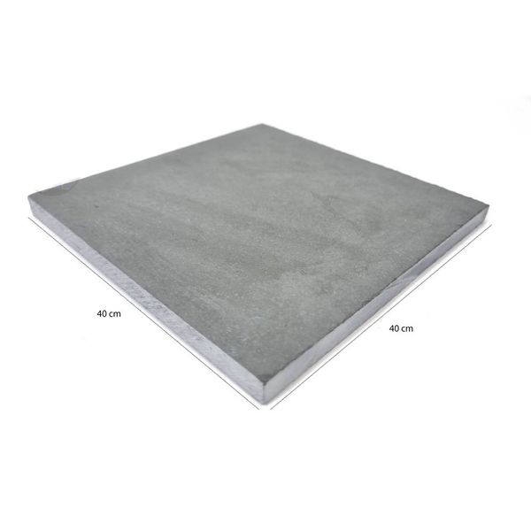 piso pedra ardósia 40x40