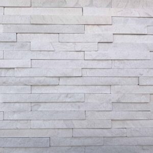 Mosaico Filete São Tomé Placa 30x30 Branco